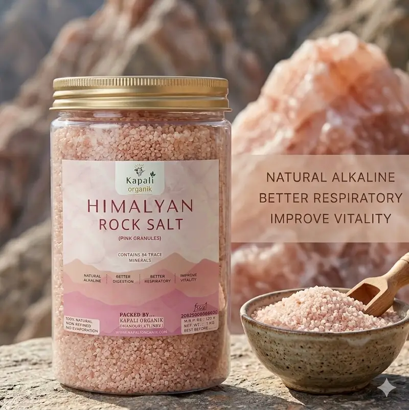 Himalayan Pink Salt (Sendha Namak) - 1kg
