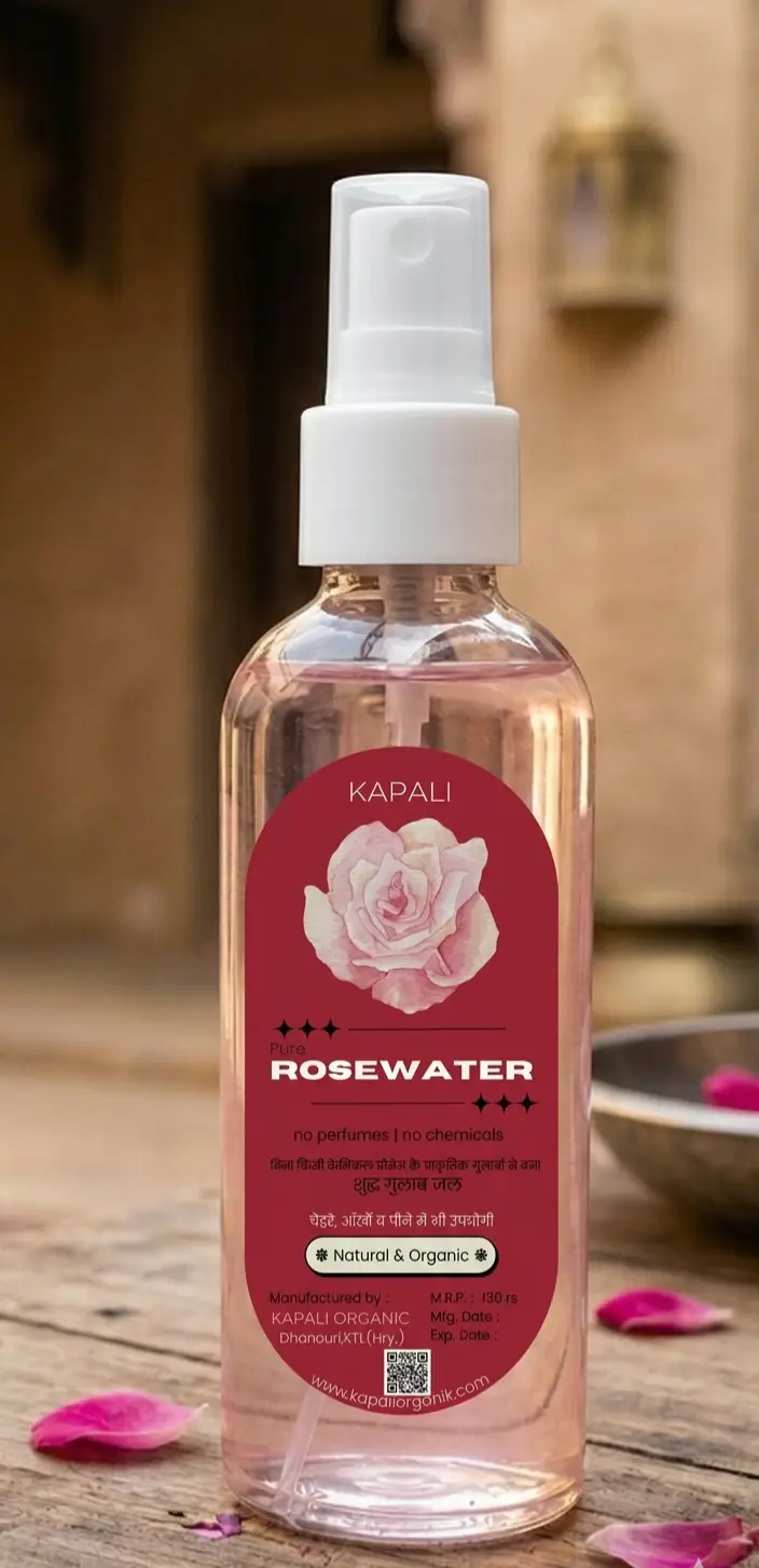 Kapali Organic Rose Water - Gulab Jal