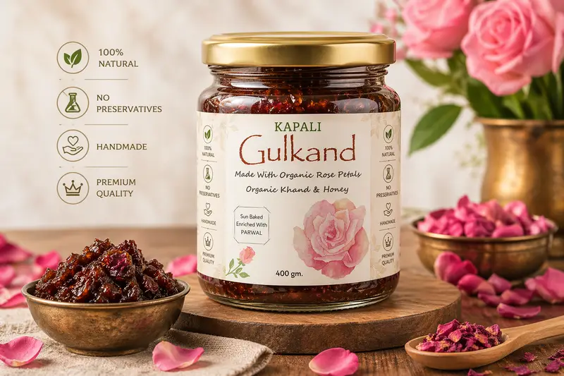 Kapali Premium Sun-Cooked Gulkand