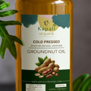 Kapali - ऑर्गेनिक मूंगफली तेल (Cold Pressed)